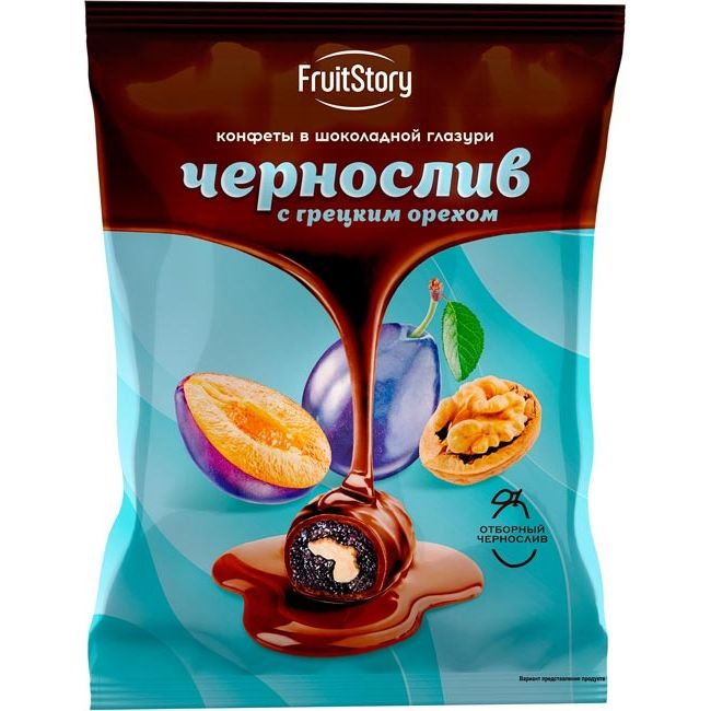 КОН.FRUITSTORY ЧЕРНОСЛИВ С ЯДРОМ ГРЕЦКОГО ОРЕХА PLU:2379