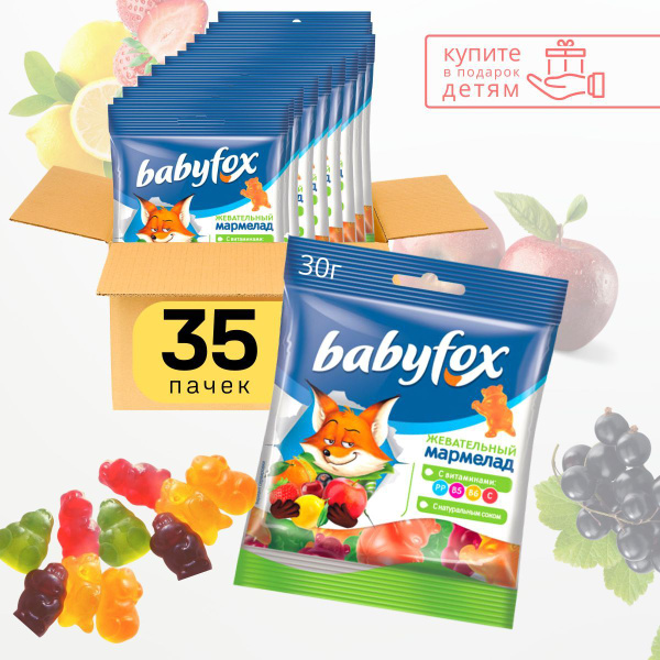 BABYFOX МАРМЕЛАД 30ГР