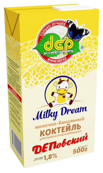 КОКТЕЙЛЬ "MILKY DREAM" МОЛ.ВАН 1,8% 480 гр