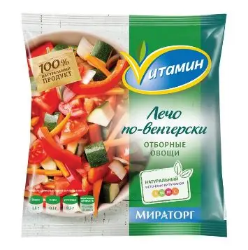 ЛЕЧО ПО-ВЕНГЕРСКИ МИРАТОРГ ВИТАМИНМ 400ГР