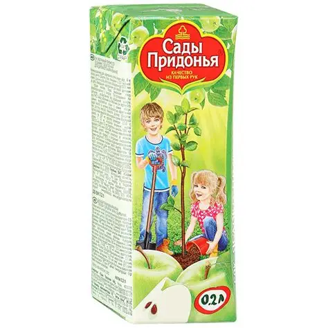 СОК САДЫ ПРИДОНЬЯ ЯБЛОКО0,2Л