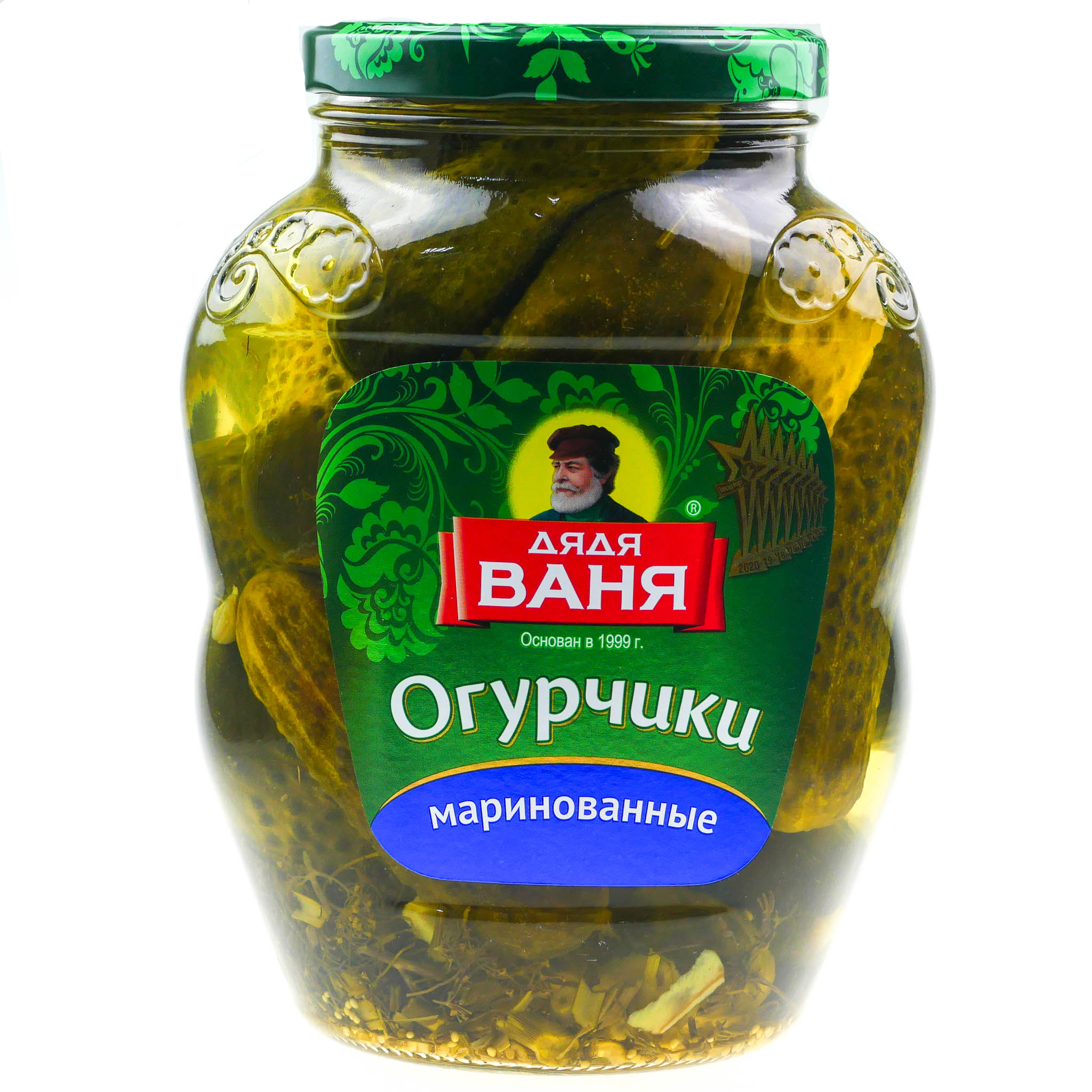 ОГУРЦЫ МАРИН. СЛАБОКИСЛЫЕ 1,8КГ ДЯДЯ ВАНЯ