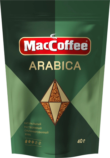 КОФЕ MACCOFFEE ARABICA POUCH 40ГР