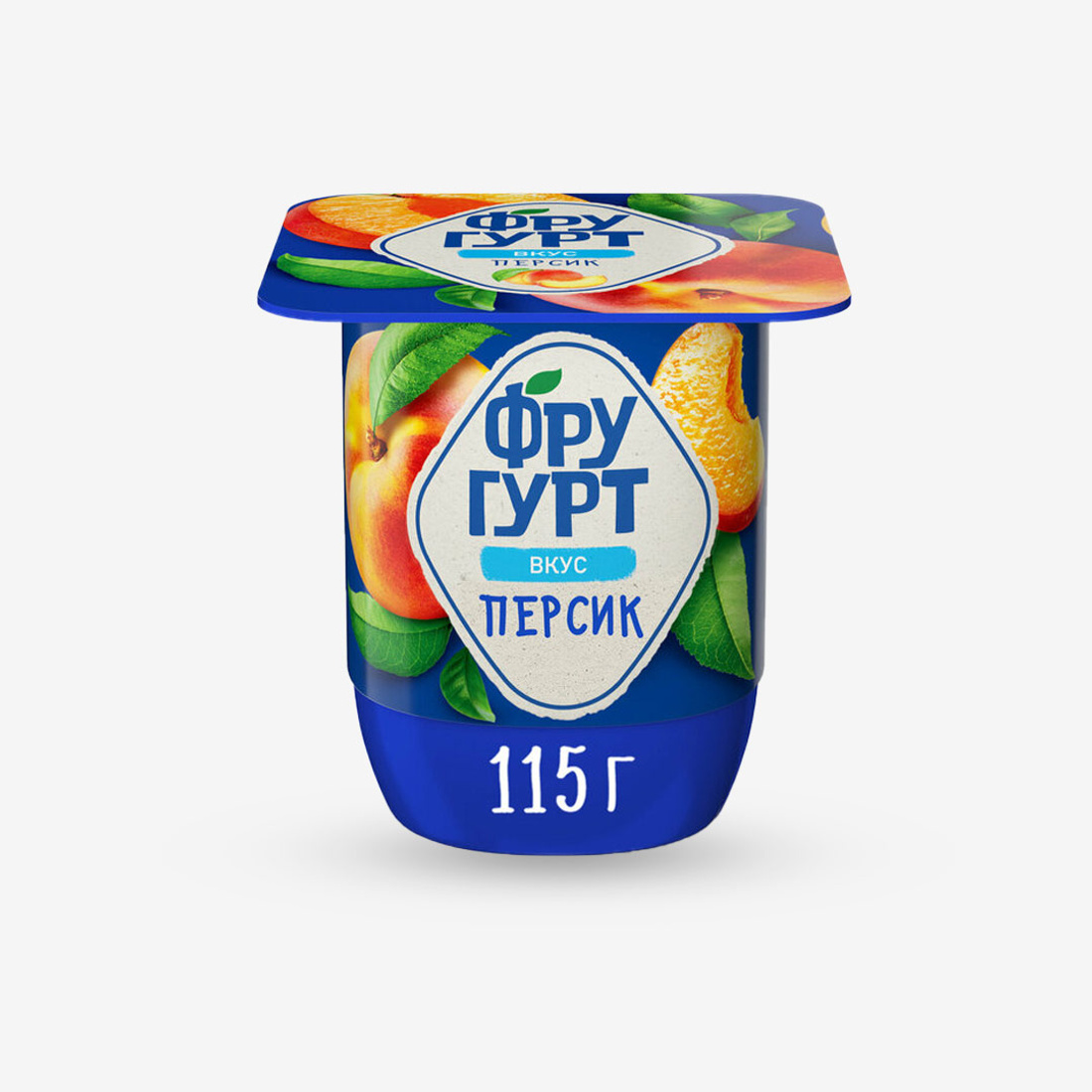 ЙОГУРТ ФРУГУРТ ПЕРСИК 2,5% 115ГР