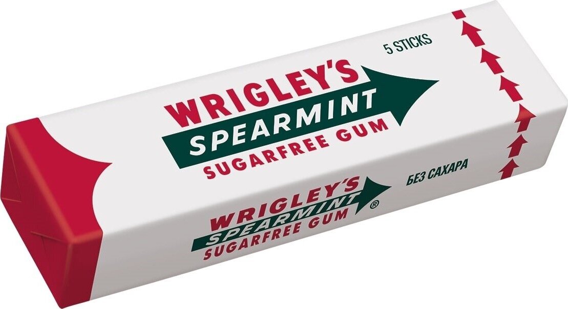 ЖЕВАТЕЛЬНЫЕ РЕЗИНКИ "WRIGLEYS" SPEARMINT 13ГР