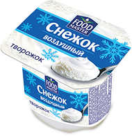 ТВОРОЖОК "FOODMASTER" ВЗБИТЫЙ СНЕЖОК 3,8%