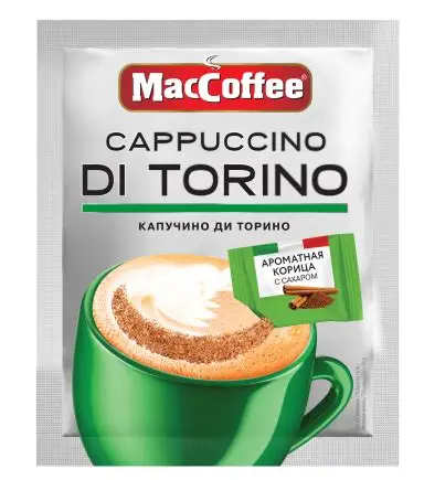 MACCOFFEE CAPPUCCINO DI TORINO С КОРИЦЕЙ 25.5ГР