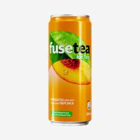 ЧАЙ ЧЕРНЫЙ FUSE TEA ПЕРСИК 330МЛ Ж/Б