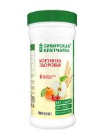 СИБИРСКАЯ КЛЕТЧАТКА 280Г КОРЗИНКА ЗДОРОВЬЯ ФРУКТОВО-ЗЛАКОВЫЙ МИКС