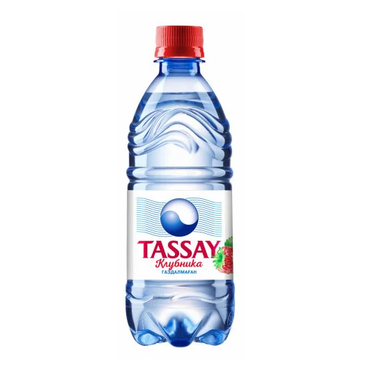 ВОДА ПИТЬЕВАЯ ТАССАЙ С КЛУБНИКА БЕЗ/ГАЗ 0,5Л