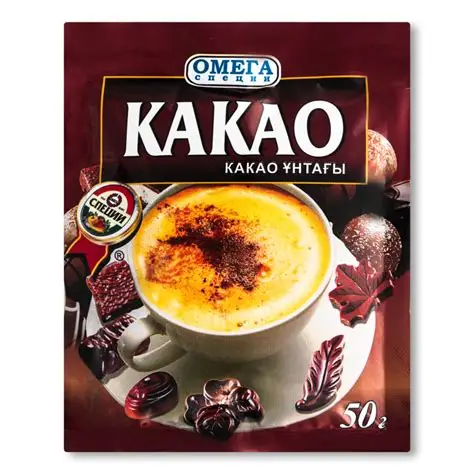 КАКАО ПОРОШОК ОМЕГА 50ГР