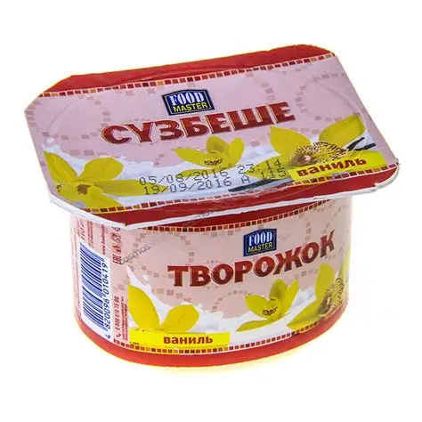 СУЗБЕШЕ "FOODMASTER" ВАНИЛЬ 4% 110ГР