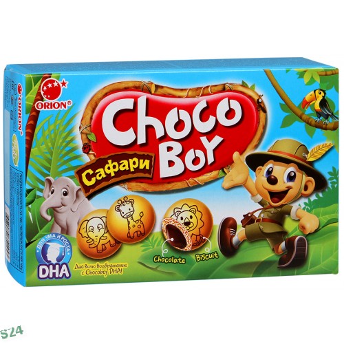 ПЕЧЕНЬЕ CHOCO BOY САФАРИ КОЛОБОК 42ГР