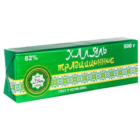 МАСЛО ХАЛЯЛЬ ТРАДИЦИОННОЕ 82% 500ГР