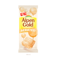 ШОКОЛАД ALPEN GOLD OREО С ВКУСОМ БЕЛЫЙ ПОРИСТЫЙ ШОКОЛАД 80ГР