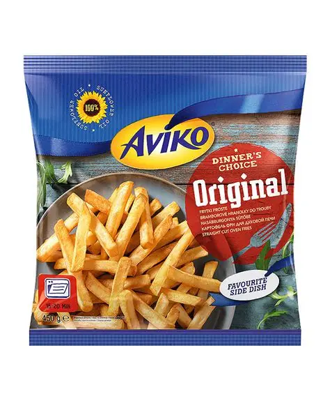 КАРТОФЕЛЬ ФРИ "AVIKO ORIGINAL" 450ГР