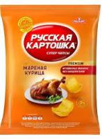 ЧИПСЫ РУССКАЯ КАРТОШКА ЖАРЕН/КУРИЦА 140ГР