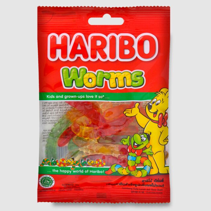 МАРМЕЛАД ЖЕВАТ/HARIBO WORMS 80 g