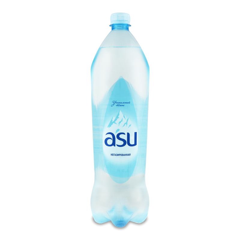 ВОДА ПИТЬЕВАЯ ASU НЕГАЗИРОВАННАЯ 1,5Л