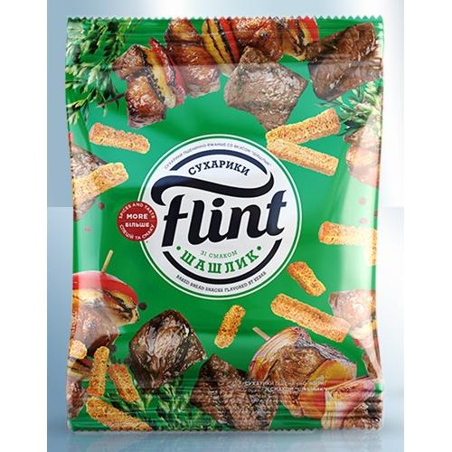 СУХАРИКИ ФЛИНТ ШАШЛЫК 100ГР