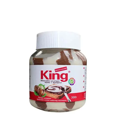 ШОКОЛАДНАЯ ПАСТА KING С АРОМАТОМ ФУНДУКА 300ГР