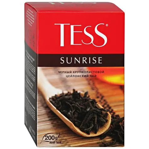 ЧАЙ TESS SUNRISE BLACK TEA 200ГР