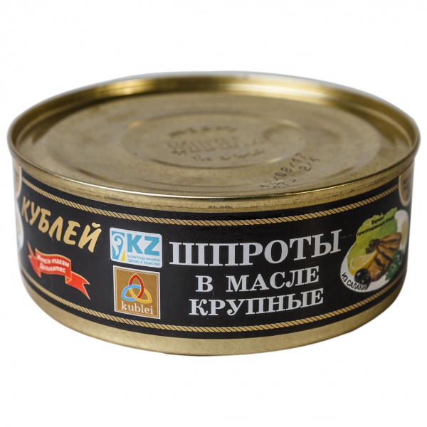 ШПРОТЫ В МАСЛЕ КУБЛЕЙ 240ГР
