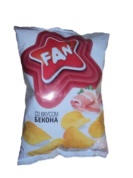 ЧИПСЫ FAN БЕКОН 120ГР