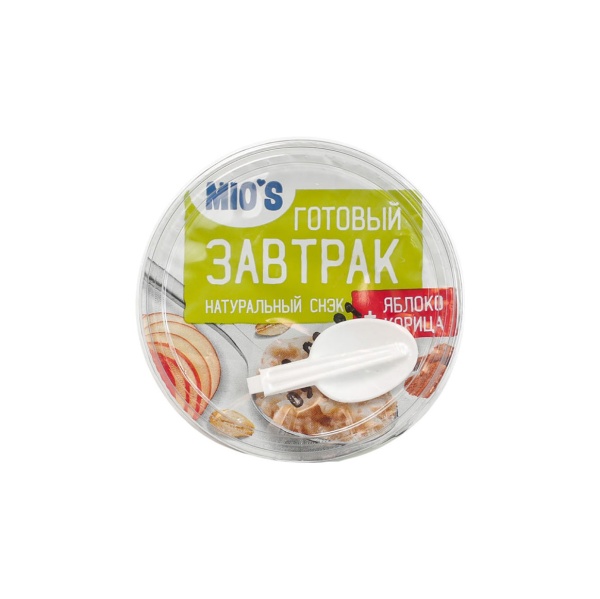 ГОТОВЫЙ ЗАВТРАК "NATIGE" ЯБЛОКО КОРИЦА 140ГР
