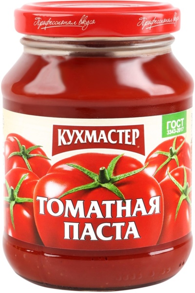 ТОМАТНАЯ ПАСТА "КУХМАСТЕР" 750ГР