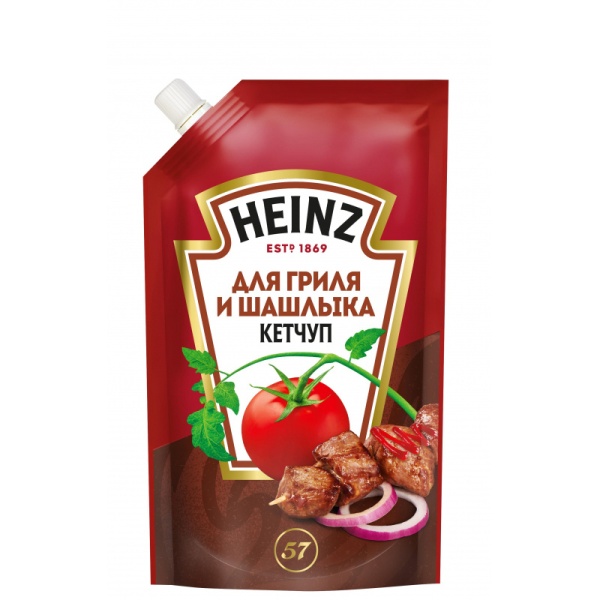 КЕТЧУП ДЛЯ ГРИЛЯ И ШАШЛЫКА "HEINZ" 550 ГР