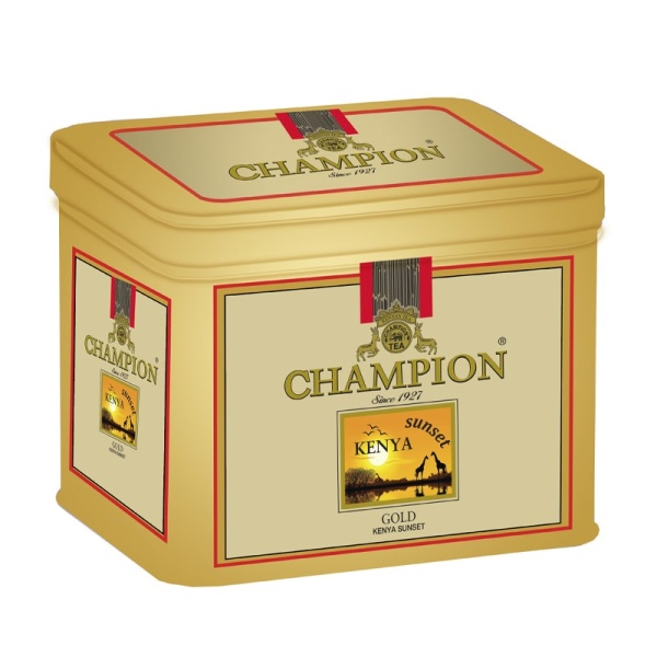 ЧАЙ ЧЕМПИОН ЗАКАТ КЕНИЙ ГОЛД 250ГР Ж/Б