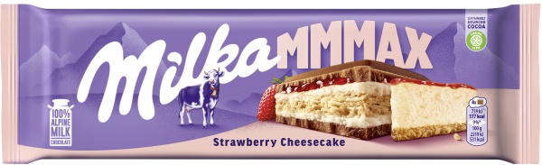 ШОКОЛАД МИЛКА ЧИЗКЕЙК-КЛУБНИКА-ПЕЧЕНЬЕ 300ГР