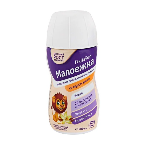 МОЛОЕЖКА СО ВКУСОМ ВАНИЛЬ 200МЛ