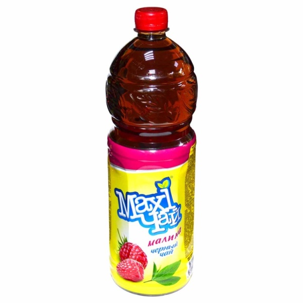 ЧАЙ ЧЕРНЫЙ MAXI МАЛИНА 1,2Л