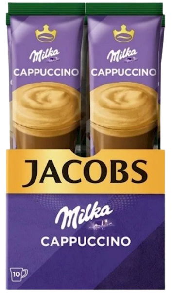 КОФЕ JACOB MILKA INS 3/1  КАПУЧИНО 18ГР