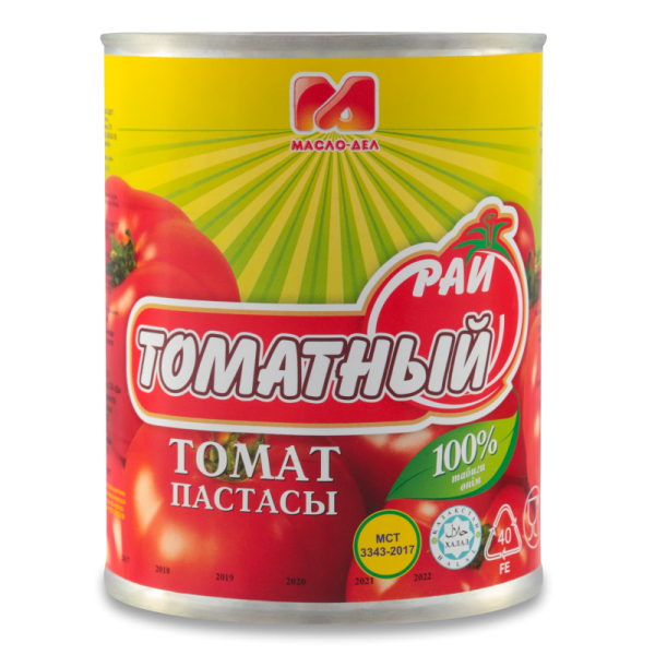 ТОМАТНАЯ ПАСТА "ТОМАТНЫЙ РАЙ" 1000ГР  СТ/Б