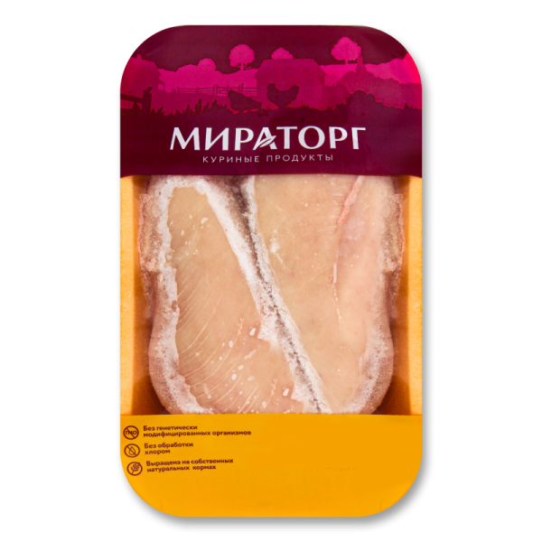 ФИЛЕ БЕЗ КОЖИ МИРАТОРГ ЗАМОРОЖЕННОЕ