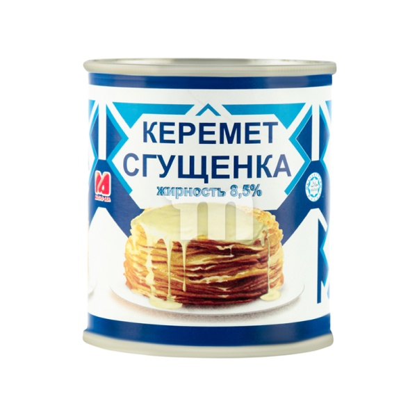 СГУЩЕНКА "КЕРЕМЕТ" 8,5 % 330 ГР ЖБ