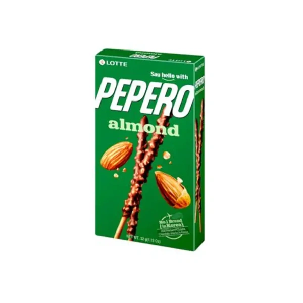 СОЛОМКА С ШОКОЛАДНОЙ МИНДАЛЬ PEPERO 47ГР
