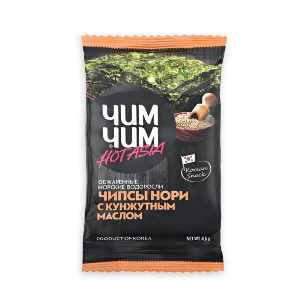 ЧИПСЫ НОРИ КУНЖУТ ЧИМ-ЧИМ 4,5Г