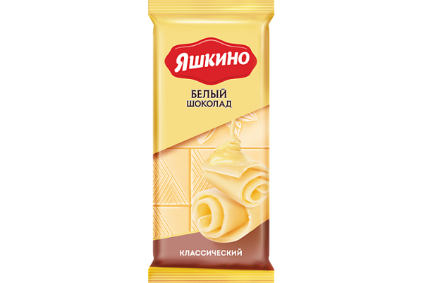 ШОКОЛАД ЯШКИНО БЕЛЫЙ 90ГР