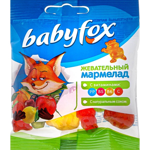 BABYFOX МАРМЕЛАД 70ГР