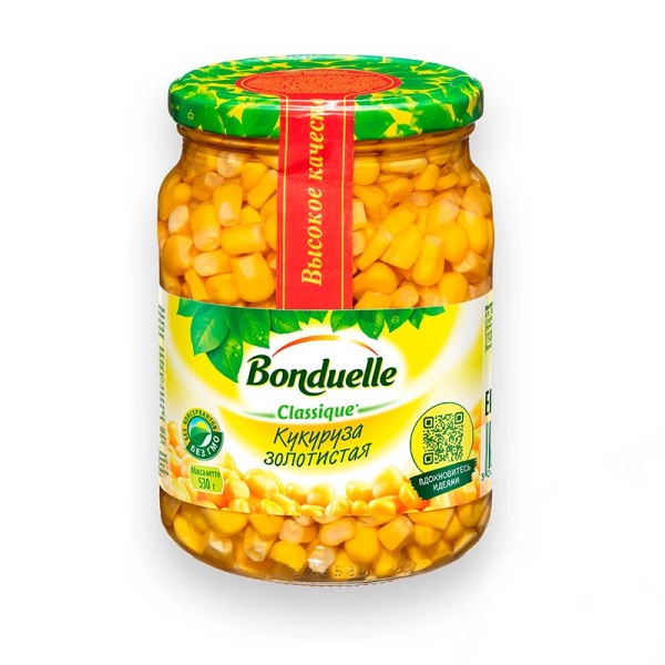 КУКУРУЗА BONDUELLE 500 мл