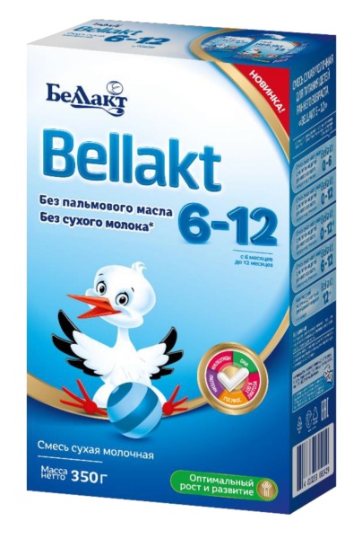 ДЕТСКОЕ МОЛОЧКО "BELLAKT" 6-12 300ГР