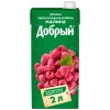 СОК "ДОБРЫЙ" ЧЕРНОПЛОДНАЯ РЯБИНА И МАЛИНА 2Л
