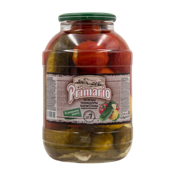 АССОРТИ №7 МАРИНОВАННЫЕ PRIMARIO 2КГ