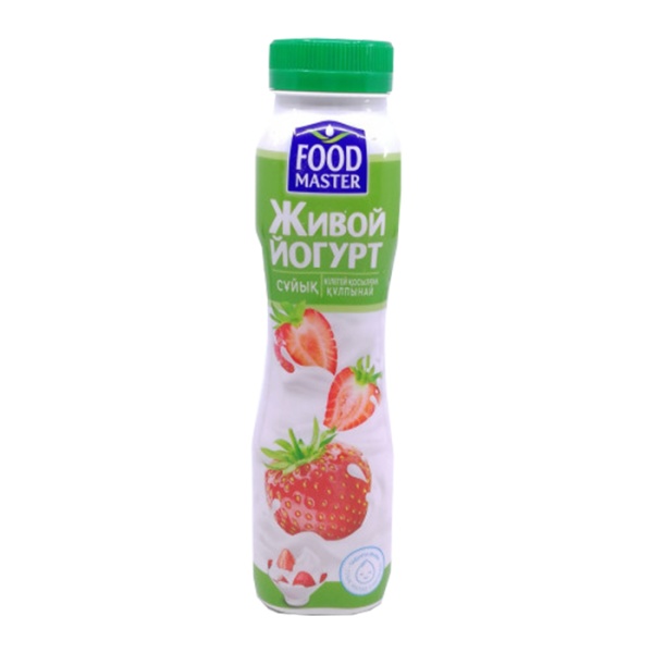 ЙОГУРТ FOODMASTER КЛУБНИКА 280ГР