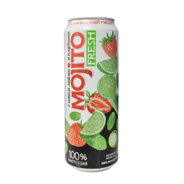 СОК MOJITO FRESH КЛУБНИКА 0,45 Л
