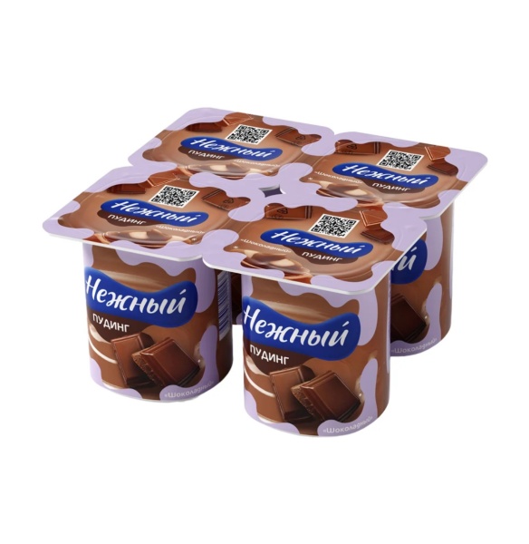 ПУДИНГ НЕЖНЫЙ ШОКОЛАДНЫЙ 3% 100ГР